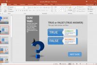 Create A Quiz In Powerpoint With Quiz Tabs Powerpoint Template intended for Powerpoint Quiz Template Free Download