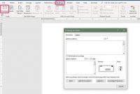 Create And Customize Envelopes In Microsoft Word for Word 2013 Envelope Template