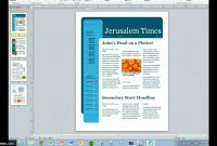 Create Your Magazine Content  Youtube intended for Magazine Template For Microsoft Word