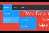 Creating A Drop Down Navigation Menu Using Pure Css And Html  Youtube pertaining to Html5 Drop Down Menu Template