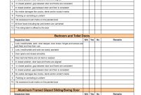 Creating A Home Inspection Checklist Using Microsoft Excel Can Be inside Property Management Inspection Report Template
