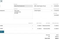 Creating A Vat Only Invoice  Inniaccounts intended for Hmrc Invoice Template