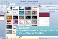 Creating And Setting A Default Template Or Theme In Powerpoint  Youtube in Save Powerpoint Template As Theme