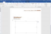 Creating And Using A Custom Word Template In Activepresenter with How To Insert Template In Word