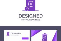 Creative Business Card And Logo Template Bin Vector Image for Bin Card Template