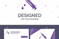 Creative Business Card And Logo Template Dope Injection Medical with regard to Dope Card Template