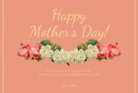 Creative Mother's Day Card Templates Plus Design Tips  Venngage regarding Mothers Day Card Templates