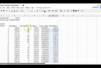 Credit Card Interest Calculation  Youtube with regard to Credit Card Interest Calculator Excel Template