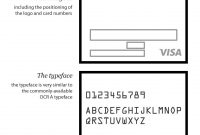 Credit Card Template Word  Savethemdctrails inside Credit Card Size Template For Word