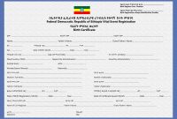 Crvs  Birth Marriage And Death Registration In Ethiopia  Unicef Data within Girl Birth Certificate Template