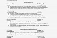 Customer Business Review Template Valid Resume  Digitalcorner pertaining to Customer Business Review Template