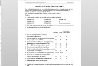 Customer Satisfaction Survey Iso Template regarding Customer Satisfaction Report Template