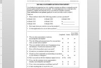 Customer Satisfaction Survey pertaining to Customer Satisfaction Report Template