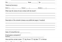 Customer Service Evaluation Forms  Free Pdf Format Download with Blank Evaluation Form Template