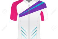 Cycling Jersey Mockup Tshirt Sport Design Template Road Racing throughout Blank Cycling Jersey Template
