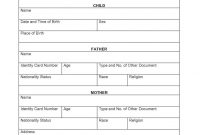 Death Certificate Translation Template Spanish To English Brochure intended for Death Certificate Translation Template