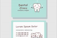 Dentist Business Card Template Free Astonishing Dental Appointment in Dentist Appointment Card Template