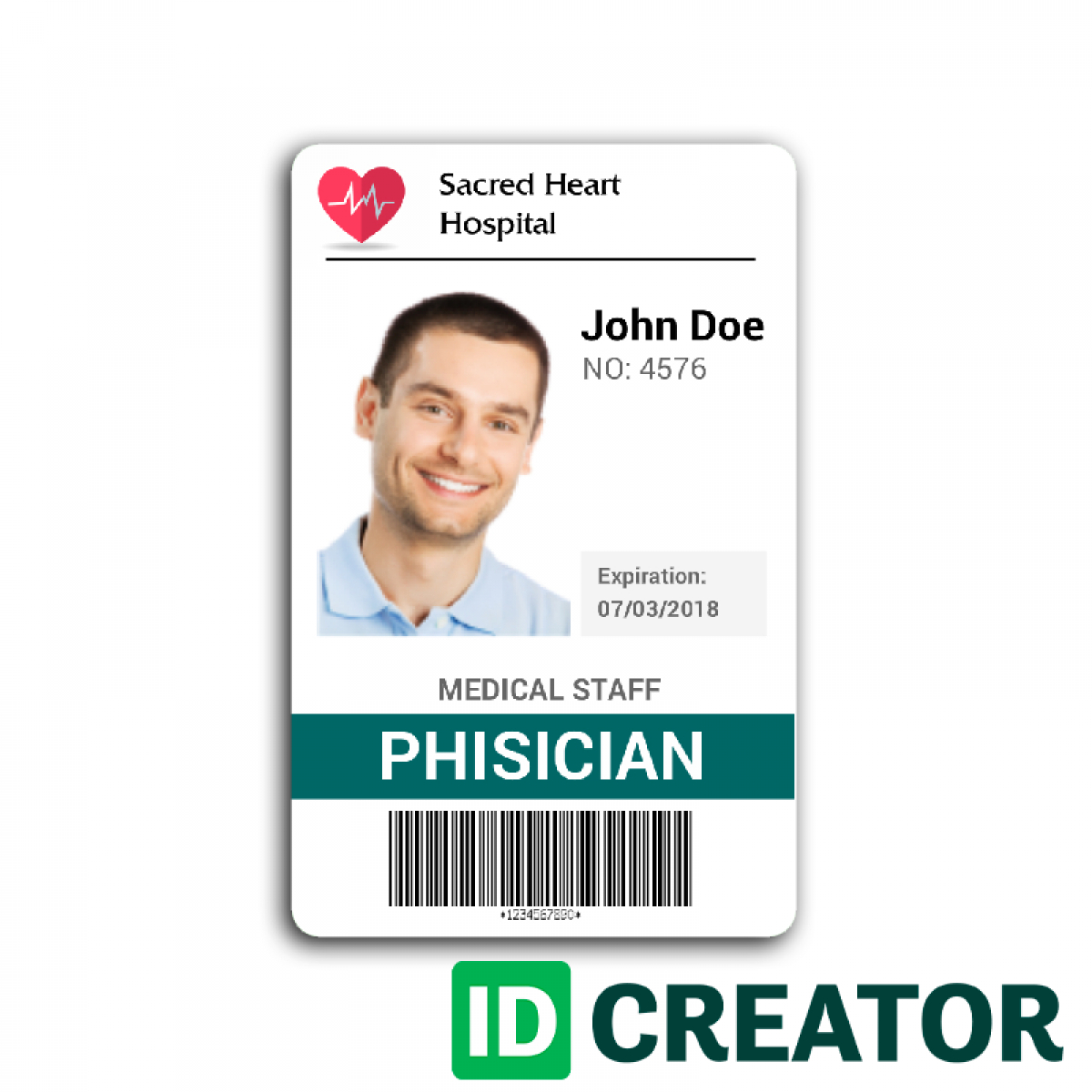 Doctor Id Card   Wit Research  Id Card Template Identity Card with regard to Hospital Id Card Template
