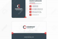 Double Sided Business Card Templates Template Fresh Creative And inside 2 Sided Business Card Template Word