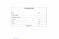 Download Blank Printable Taxicab Receipt Template  Excel  Pdf intended for Blank Taxi Receipt Template