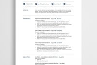 Download Free Resume Templates  Free Resources For Job Seekers with regard to Microsoft Word Resume Template Free