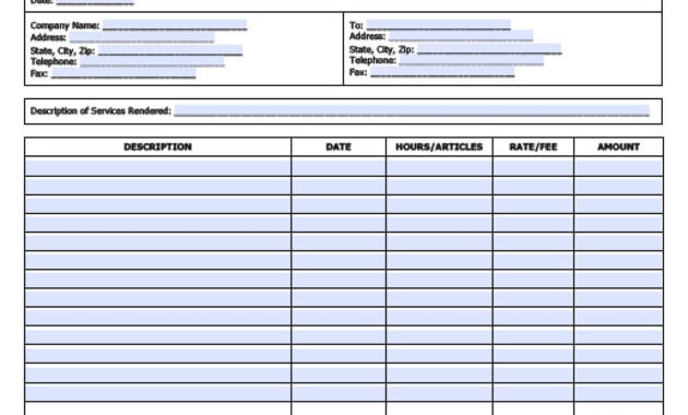 Download Freelance Writer Invoice Template  Bonsai with Written Invoice Template