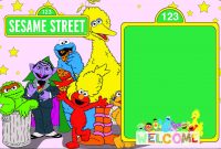 Download Now Free Printable Sesame Street Birthday Invitation within Sesame Street Banner Template