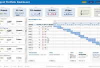 Download Project Portfolio Dashboard Excel Template  Manage regarding Portfolio Management Reporting Templates