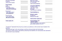 Download Small Business Balance Sheet Template  Excel  Pdf  Rtf inside Small Business Balance Sheet Template