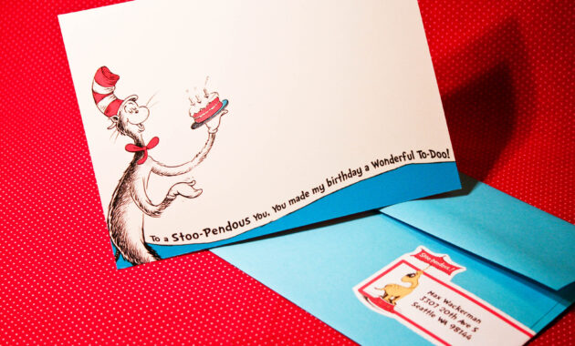 Dr Seuss Party Series Invites – with regard to Dr Seuss Birthday Card Template