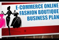 E Commerce Online Fashion Boutique Business Plan Template  Youtube with regard to Ecommerce Website Business Plan Template