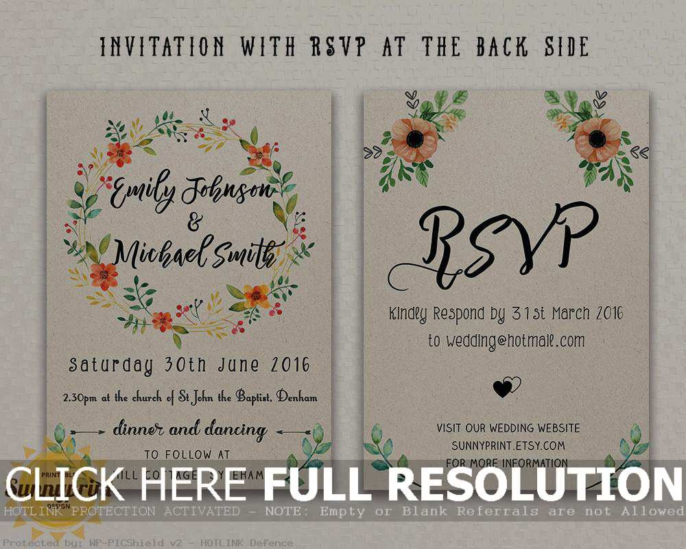 E Invitation For Wedding Free throughout Free E Wedding Invitation Card Templates