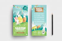 Easter Dl Rack Card Template  Vector Ai  Psd  Brandpacks within Dl Card Template