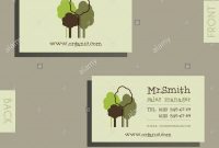 Eco Organic Visiting Card Template For Natural Shop Products And throughout Bio Card Template