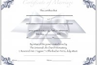 Editable Free Blank Marriage Certificate Template Underbergdorfbibco throughout Blank Marriage Certificate Template
