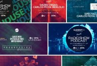 Electronic Music Event Facebook Post Banner Templates Psd Bundle within Event Banner Template