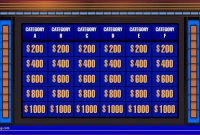 Elegant Jeopardy Powerpoint Template  Wwwpantrymagic in Jeopardy Powerpoint Template With Sound