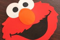 Elmo Popup Card  Repeat Crafter Me pertaining to Elmo Birthday Card Template