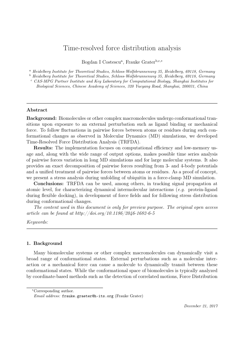 Elsevier  Default Template For Elsevier Articles Template for Journal Paper Template Word