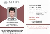 Employee Id Card Template Alpine Active Engineering New throughout Id Card Template For Microsoft Word