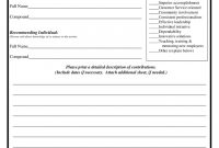 Employee Of The Month Nomination Form  Free Templates In Pdf  Ss regarding Teacher Of The Month Certificate Template