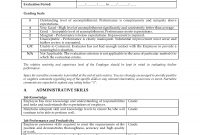 Employee Performance Review Evaluation Form  Legal Forms And within Business Process Evaluation Template