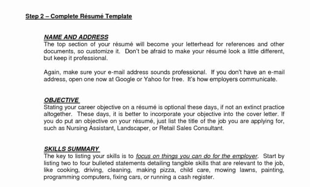 Employers Prefer  Resume Format  Resume Objective Statement in Nih Biosketch Template Word