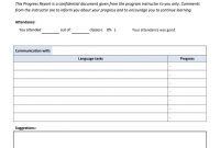 English At Work Adult Eal Student Progress Report Fill Online pertaining to Student Progress Report Template