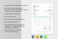 Excel Auf Ipad Von Hotel Invoice Template In Word Excel Apple Pages with Ipad Invoice Template