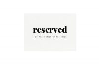 Fairfax X X Reserved Table Cards Template Flat And  Etsy in Reserved Cards For Tables Templates