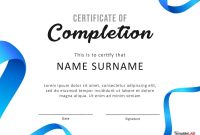 Fantastic Certificate Of Completion Templates Word Powerpoint with Certificate Of Excellence Template Word