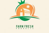 Farm Fresh Product Label Design Layout Royalty Free Vector pertaining to Product Label Design Templates Free