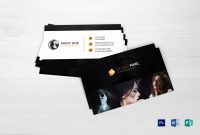 Fashion Photography Business Card Design Template In Psd Word throughout Photography Business Card Template Photoshop