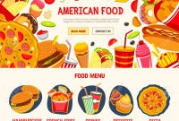 Fast Food Restaurant Menu Banner Template Royalty Free Cliparts in Food Banner Template